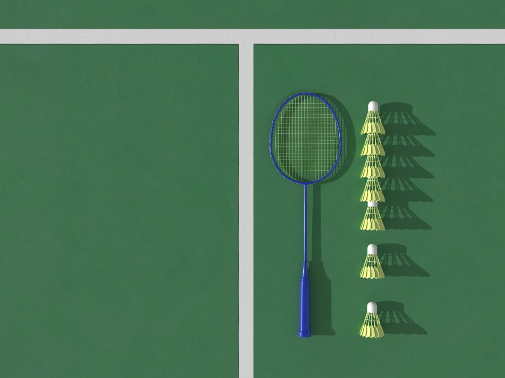 Lantai Interlock Badminton