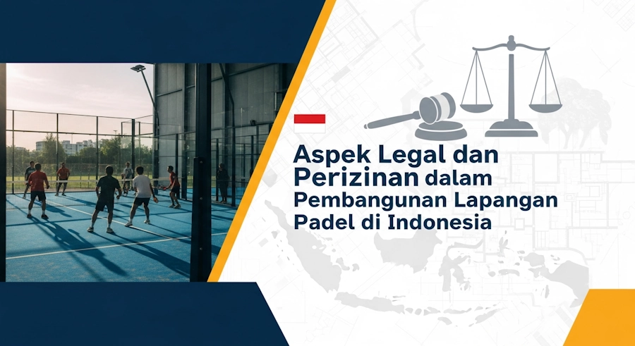Aspek Legal dan Perizinan dalam Pembangunan Lapangan Padel di indonesia