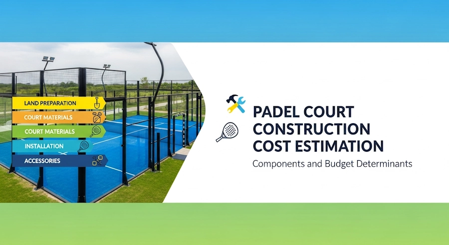 biaya pembangunan lapangan padel
