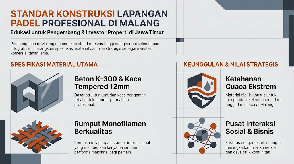 Kontraktor Lapangan Padel Malang