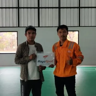 Proyek lapangan olahraga di Banyuwangi