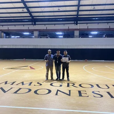 Proyek lapangan olahraga di Jakarta Selatan