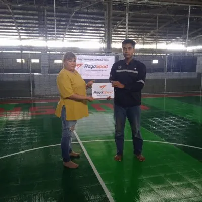 Proyek lapangan olahraga di Subang