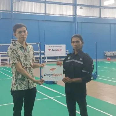 Proyek lapangan olahraga di Tanjung Balai