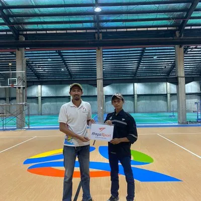 Proyek lapangan olahraga di Jakarta