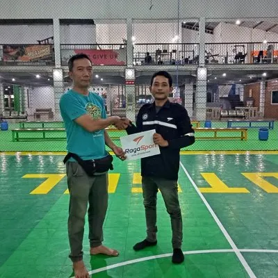 Proyek lapangan olahraga di Bekasi