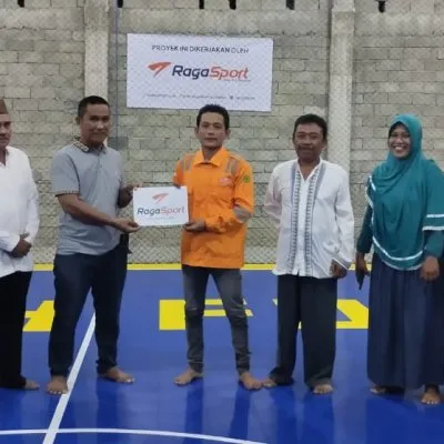 Proyek lapangan olahraga di Gorontalo